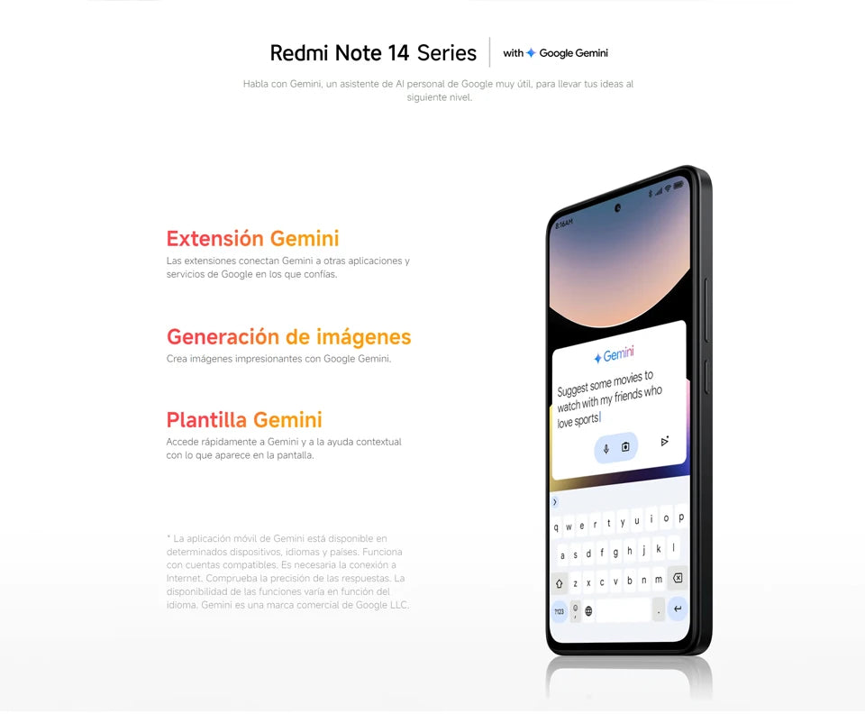 Xiaomi Redmi Note 14 4G, NFC, Helio G99-Ultra, 6.67'' AMOLED Display, 120 Hz, 108 MP AI Camera, Charger not Included
