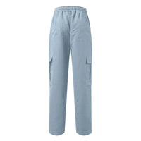 New Summer Men's Loose Fit Straight Leg Casual Pants - European & American Style Youth Fashion" cargo pants  mens pants