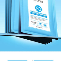 5pcs SADOER 8D Hyaluronic Acid Face Mask Anti Wrinkle Facial Moisturizing Nourishing Firming Hydrating Facial Mask Skin Care