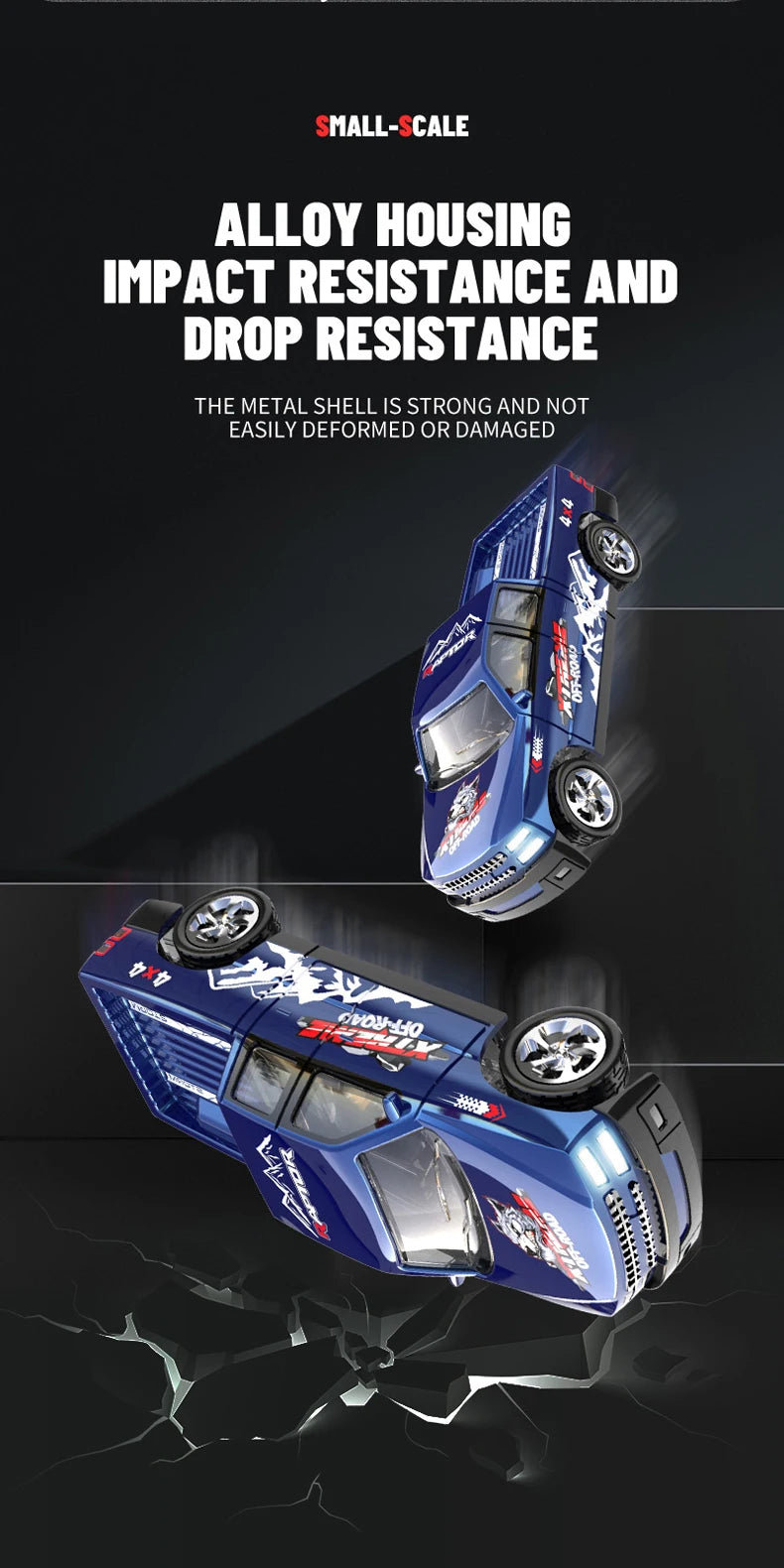 New RC Car MINI Alloy 1/64 Remote Control Car Convenient to Carry 60 Minutes of Work Time Children's Gifts Electronic Toys