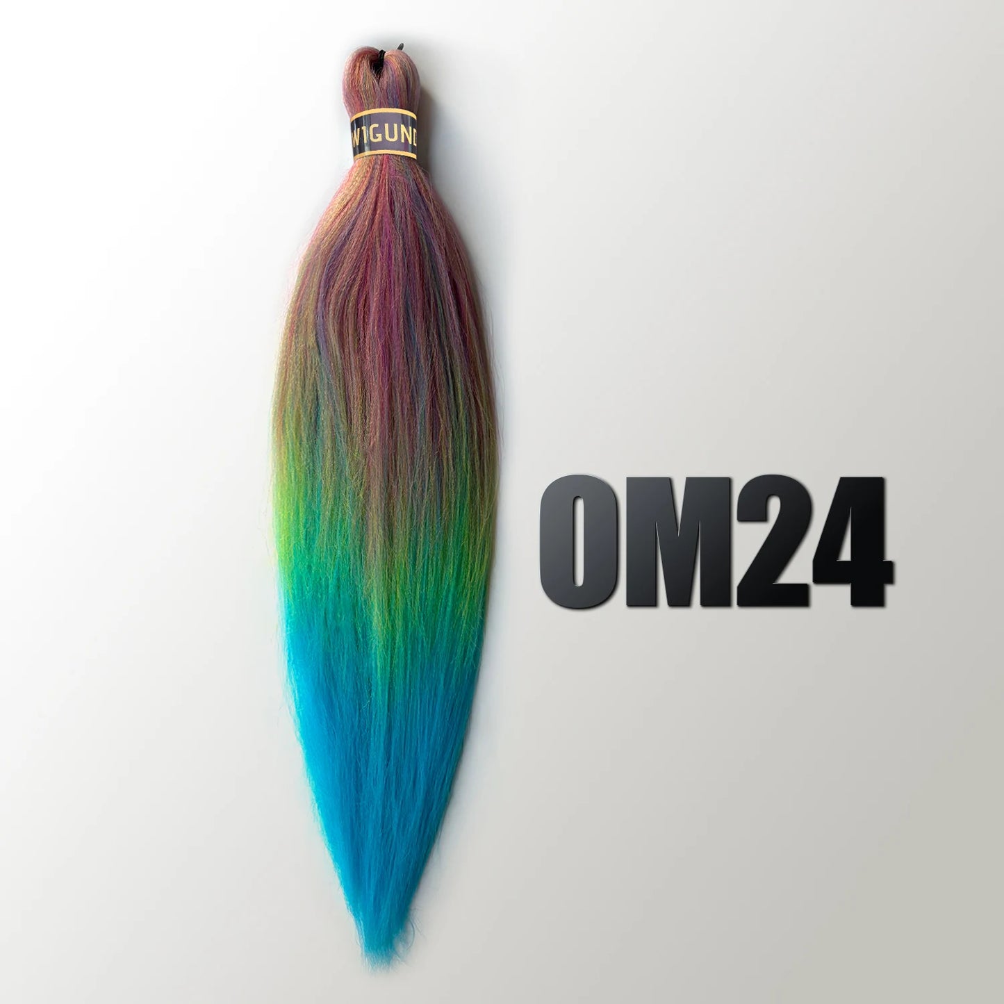 Wigundle Hair Extensions for Women Box Twist Braids Easy Crochet Hair EZ Pre stretched Braiding Hair Flame Retardant Synthetic