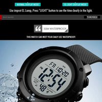 SKMEI 1426  Montre Men Alarm Clock Fashion Digital Watch Relogio Masculino Sport Watch Men Luxury Brand 5Bar Waterproof Watches