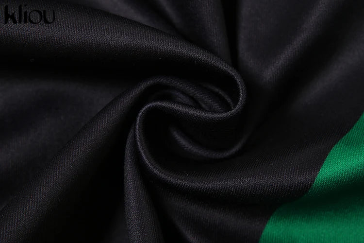 Cutenew Panelled Feather Women Coats New Letter Print Patchwork Buttons Full Sleeve Zip-up Crop Jackets Female Street Outwear