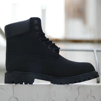 DOYUTIG Brand Split Leather Outdoor Boots For Men & Women Casual Couples Boots Fashion Mid Top Breathable Military Boots SG003