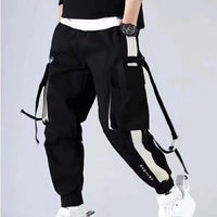 Men's new pants, men's Korean style trendy loose fitting student ins nine point chic casual workwear pants, trendy brand ankle b