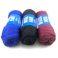 70g/ball Brazilian Wool Hair Yarn for Braiding Synthetic Artificial Senegalese Twisting Wig Hair Attachment Knitting Salon