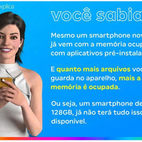 Smartphone Samsung Galaxy A55 128GB Dark Blue 5G 8GB RAM 6,6 "Camera. Triple + Selfie 32MP Dual Chip