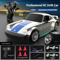 RC Car 1/24 Scale Professional Drift Racing High Speed 4WD Simulation Model RTR Electric Toy Gift for Adults Kids In Stock