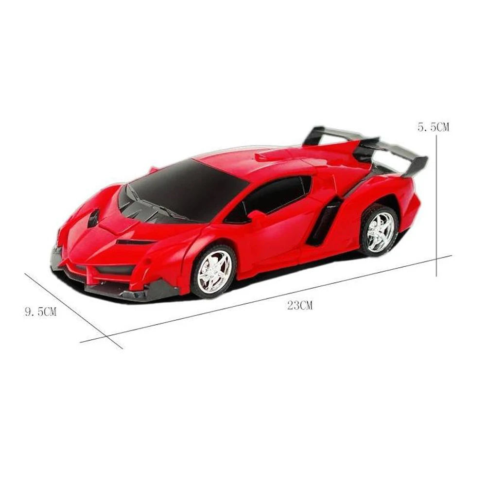 Rc Cars and Trucks Remote Control Cars 2In1 Transformation Robots Toy Deformation Toys RC Sports Car Vehicle Model Electric Car