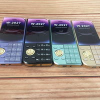 2025 New Push Button Mobile Phone 2.8' Three SIM 3SIM Bluetooth Flashlight MP3 Wireless FM Camera Vibration BigHorn CellPhone