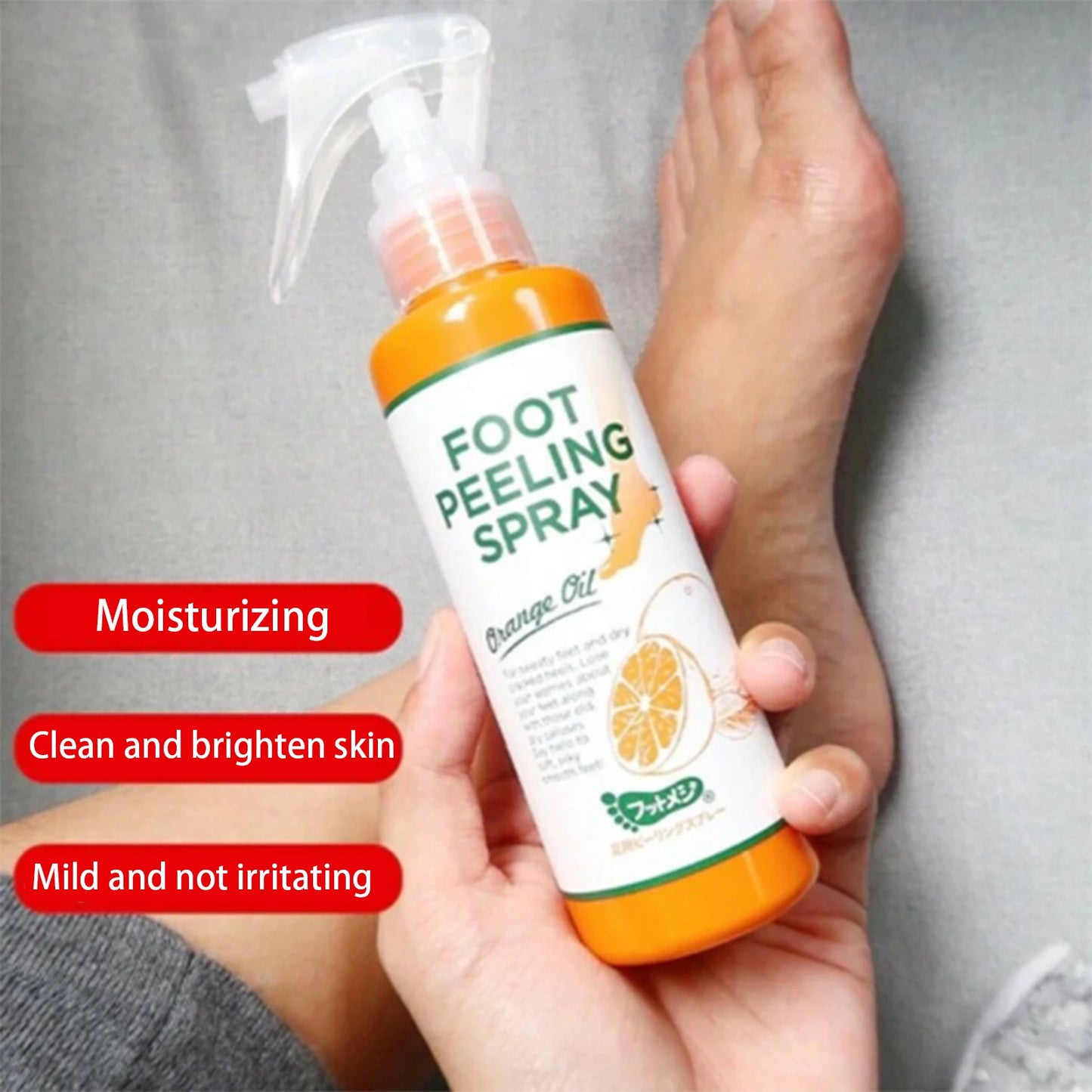 110ML Foot Cuticle Remove Dead Foot Exfoliator Softener Remove Dead Skin and Calluses Foot Mask Pedicure Nail Enhancer