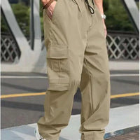 New Summer Men's Loose Fit Straight Leg Casual Pants - European & American Style Youth Fashion" cargo pants  mens pants