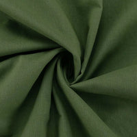 Oymimi Elegant Green Cotton Women's Dress Fashion O-Neck Sleeveless Dresses Casual New High Waist A-Line Mid-Calf Dresses Female