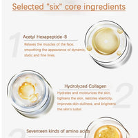 Korean Collagen Hyaluronic Acid Face Mask Repair Firming Lifting Improve Fine Lines Brighten Moisturiz Peptide Essence Skin Care
