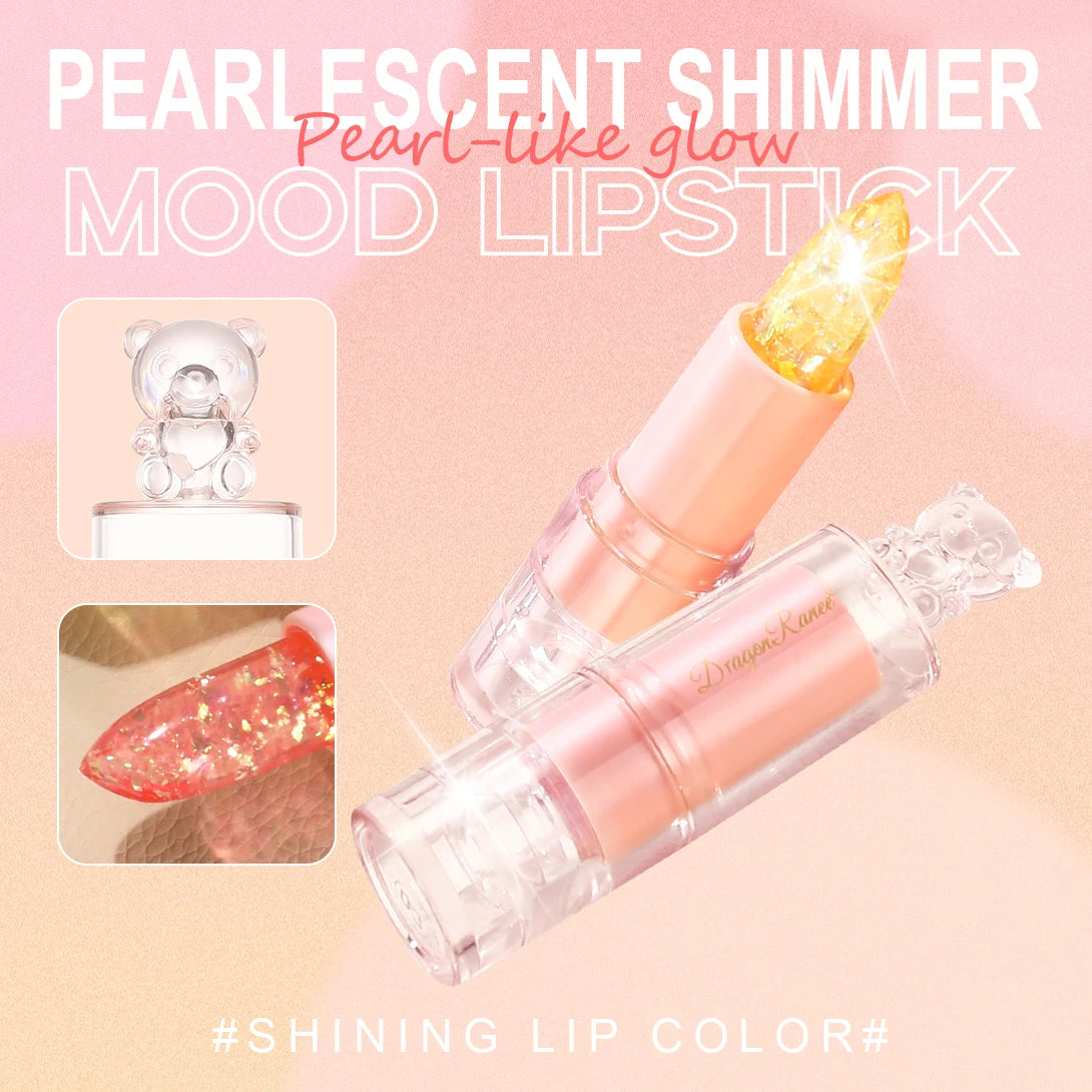 Lipstick Is Moisturizing, Non-Sticky, Long-Lasting, Moisturizing, Hydrating, Lip Gloss, Color-Changing, Fine Glitter, Color-Preserving, Waterproof, Non-Stick Lipstick