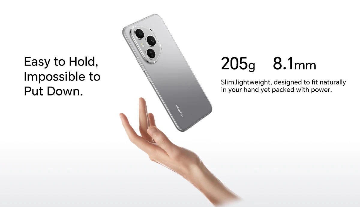 2025 New HONOR 400 Pro 5G Global Version Smartphone 200MP AI Main Camera 6.7'' AMOLED Screen 6000 mAh 100W Wired 50W Wireless