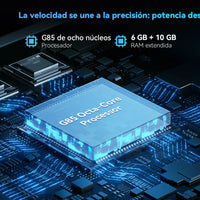 Cubot Kingkong Ace 2, Ultra-Thin and Robust Smartphone with Android 14, 16 Gb Ram (6 Gb + 10 Gb Expandable), 128 Gb Rom, 6.56 Inch and 90 Hz Screen, Nfc, 5100 Mah Battery, 4g Cell Phone