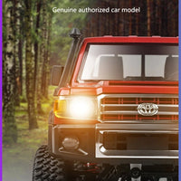 Rc Car MN82 1:12 Retro with LED Lights, Full Scale Analog LC79, Professional Four-wheel Drive Truck, Toy Truck Model RC