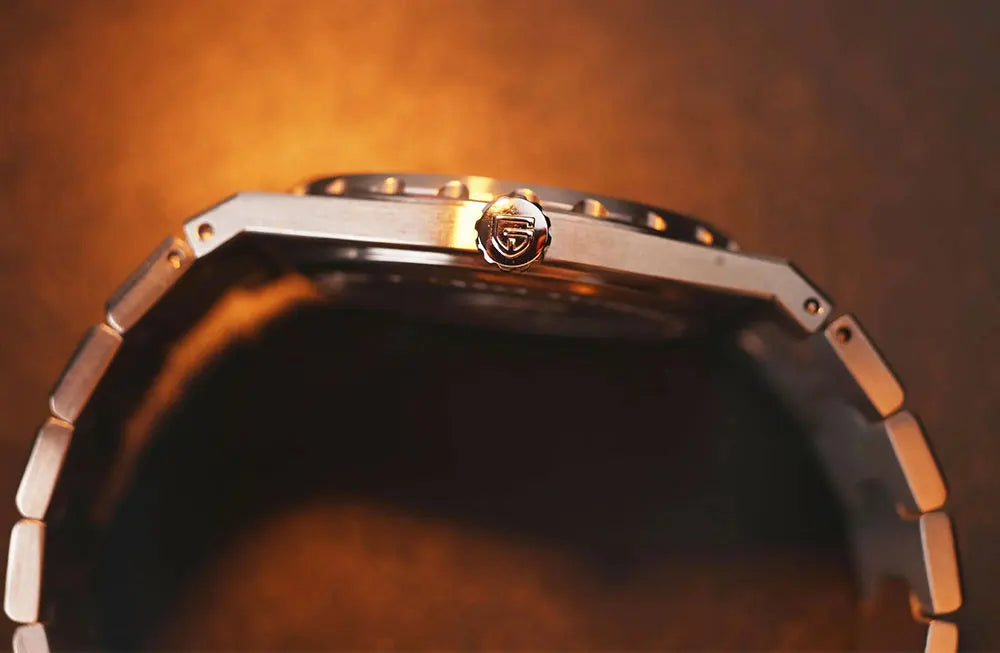 2025 New PAGANI DESIGN Men's Quartz Watch 37MM VJ21 Sapphire Stainless Steel Waterproof Wristwatches Reloj Hombre PDYS020