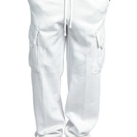 Men Cargo Loose Pants Spring Summer Male Retro Vintage Full Loose Wide Leg Pant LXDZ-ZL-5