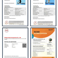 Anxin Long  Green Straight  Party Double Ponytail Wig