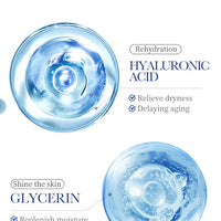 SADOER Hyaluronic Acid Facial Masks Face skincare Anti-aging Hydrating Moisturizing Anti Wrinkles Face Mask Skin Care Products