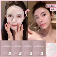 Bio Collagen Face Mask Shrink Pores Deep Hydrating Overnight Mask Moisturizing Refreshing Brightening Face Skin Care