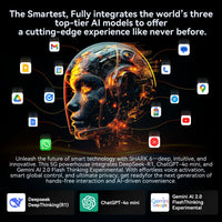 Blackview SHARK 6 AI Smartphone Android 15 Unisoc T8100 5G Mobile Phone 6.88'' Display 120Hz,  8+16GB RAM,128GB+2TB ROM, 5000mAh