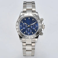 VK63 watch Luxury Men's Watch Sapphire Customizable Multi functional Chronograph Stainless Steel Case Suitable for VK63 Movement