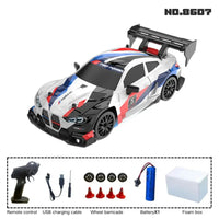 New 1:24 RC drift vehicle, Mustang 4WD cars, racing car with remote control, gift, competition racing car, children's toy