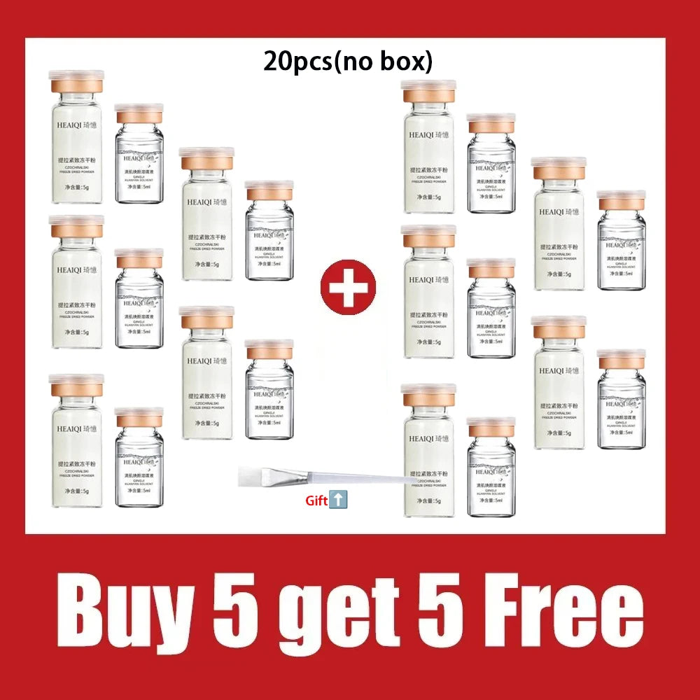 Korean Collagen Hyaluronic Acid Face Mask Repair Firming Lifting Improve Fine Lines Brighten Moisturiz Peptide Essence Skin Care