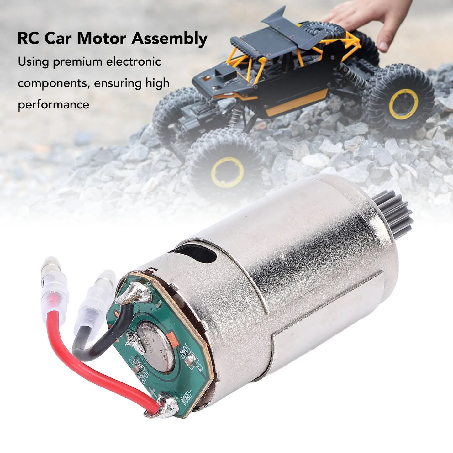 RC Car Motor Assembly Fine Workmanship RC Model Car Motor Assembly for SCY 16101 16102 16103 16201 RC Motor Assembly RC Motor