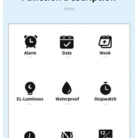 Upgrade Movement Digital Watches For Men Waterproof 50M SYNOKE 9813 Sports Watch Men Big screen Easy to Read reloj hombre