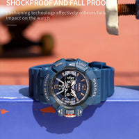 SMAEL Sport Watch for Men Waterproof Wristwatches Student Dual Display Digital Multi-function Stopwatch Clocks 8065 Male Watches