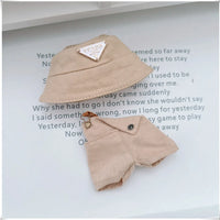Para 15-17cm Labubu V1 V2 Idol muñeca traje sombrero monos ropa regalo Mini ropa de muñeca de peluche accesorios de atuendo