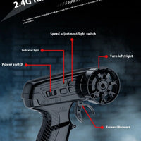 RC Drift Car 1/64 Mini Rc Car 4x4 Full Proportion Control 15KM/H High-Speed Vehicle Mini RTR Racing Model Boy Toy Gift