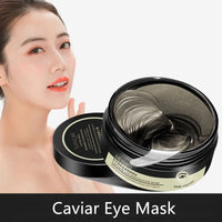 60pcs Caviar Collagen Eye Mask Moisturizing Gel Eyes Masks Eye Patches Remove Dark Circles Firming Eyes Korean Skin Care