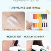 LAIKOU 7pcs Moisturizing Facial Mask Anti Wrinkle Firming Hydrating Sleeping Face Masks Face Mask Beauty Korean Skin Care
