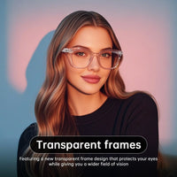 Smart Glasses for Men Women Color-changing Blue Light Lenses Bluetooth 5.3 Audio Intelligent Touch HD Calls HI-FI Sound Quality