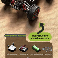 JJRC C8803 C8805 RC Car 4x4 Super Brushless 50/60/70KM/H 4WD High Speed RC Off-Road Car Children and Adults Toys
