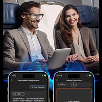 Smart Glasses 8 Million Pixels Recording Videos AI Photo Recognition Answer Translation 270mAh IP65 Waterproof Bluetooth Glasses