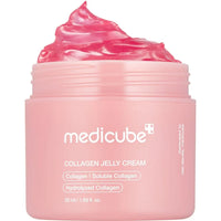 Collagen Jelly Cream Niacinamide FreezeDried Hydrolyzed Collagen Boosts skin's barrier hydration and gives 24h Glow Lifted Look