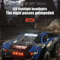 Rc Car Off Road 4x4 50km/h Or 75km/h High Speed Brushless Motor Monster Truck 1/16 Desert/Snow Racing Drift Cars Toys For Boys