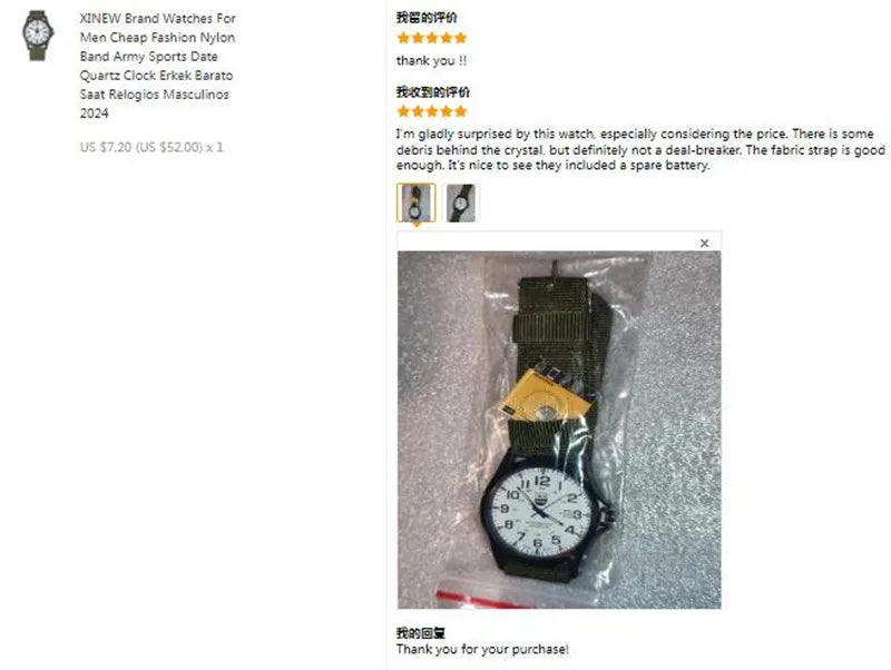 Men Genuine XINEW Brand Watches Students Fashion Casual Nylon Band Sports Army Gifts Date Quartz Wrist Watch Black Montre Homme