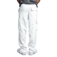 Men Cargo Loose Pants Spring Summer Male Retro Vintage Full Loose Wide Leg Pant LXDZ-ZL-5
