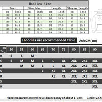 Customized Printed Men Women Hoodie Loose Casual Clothing Fashion Long Sleeve Hooded Pullover Personality Streetwear Sweatshirts