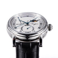 Sugess Men Watch Automatic Mechanical Original 2153 Movement Moon Phase Power Reserved Water Resistant Wristwatches Sapphire New