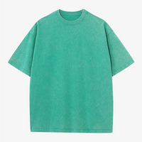 Custom T-shirt free print logo images vintage wash design tees pure cotton cultural shirts men's women's batik wax print Fabric