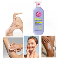 500ml ROU SHUNMultivitamin+Shea Butter Body Lotion Moisturizing Skin Beauty Body Lotion Fragrance  Non-Greasy Large Capacity