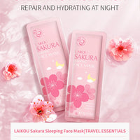 LAIKOU 7pcs Moisturizing Facial Mask Anti Wrinkle Firming Hydrating Sleeping Face Masks Face Mask Beauty Korean Skin Care